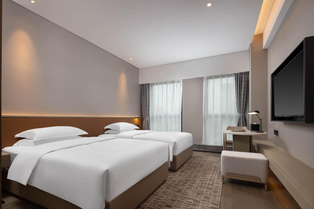 Leeden Hotel Hangzhou Exteriör bild